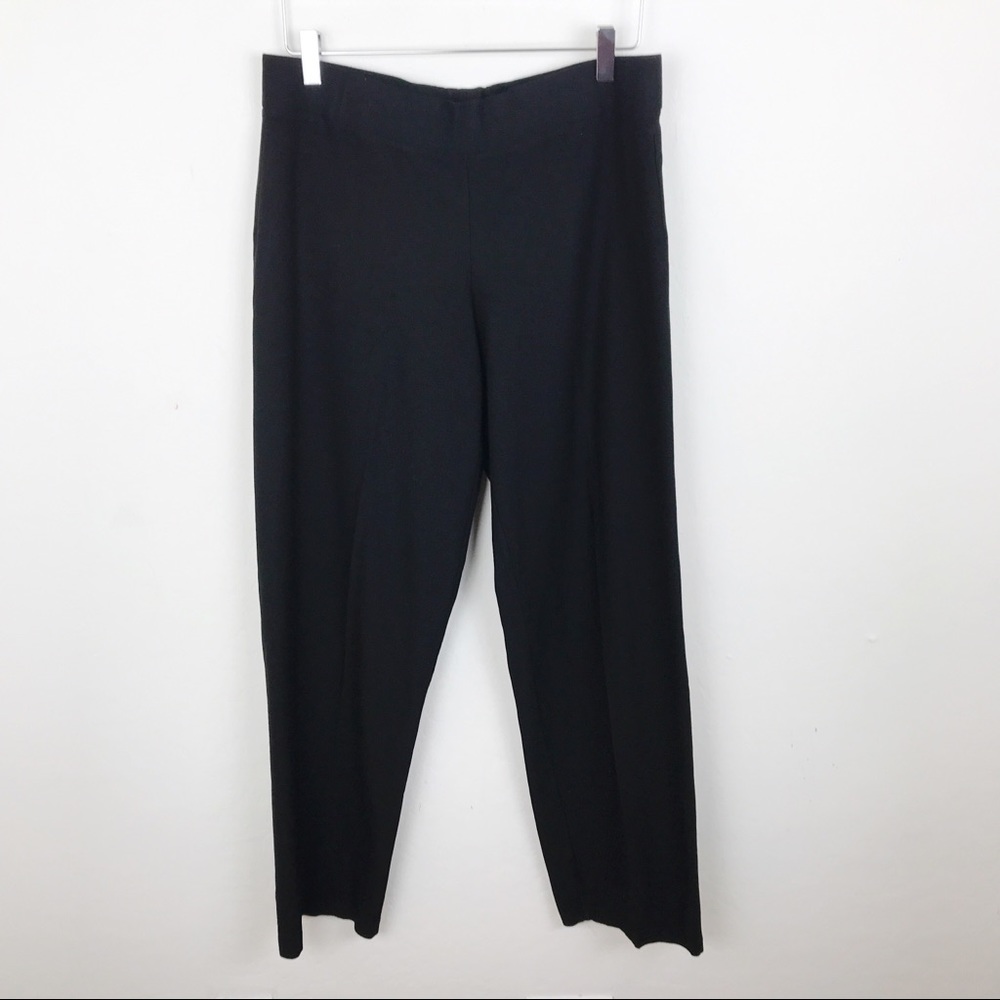 Eileen Fisher Black Leggings Stretch Jersey Medium